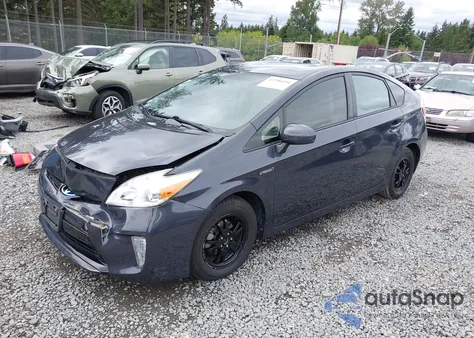 2015 Toyota Prius Two from USA, damaged, VIN JTDKN3DUXF0407499